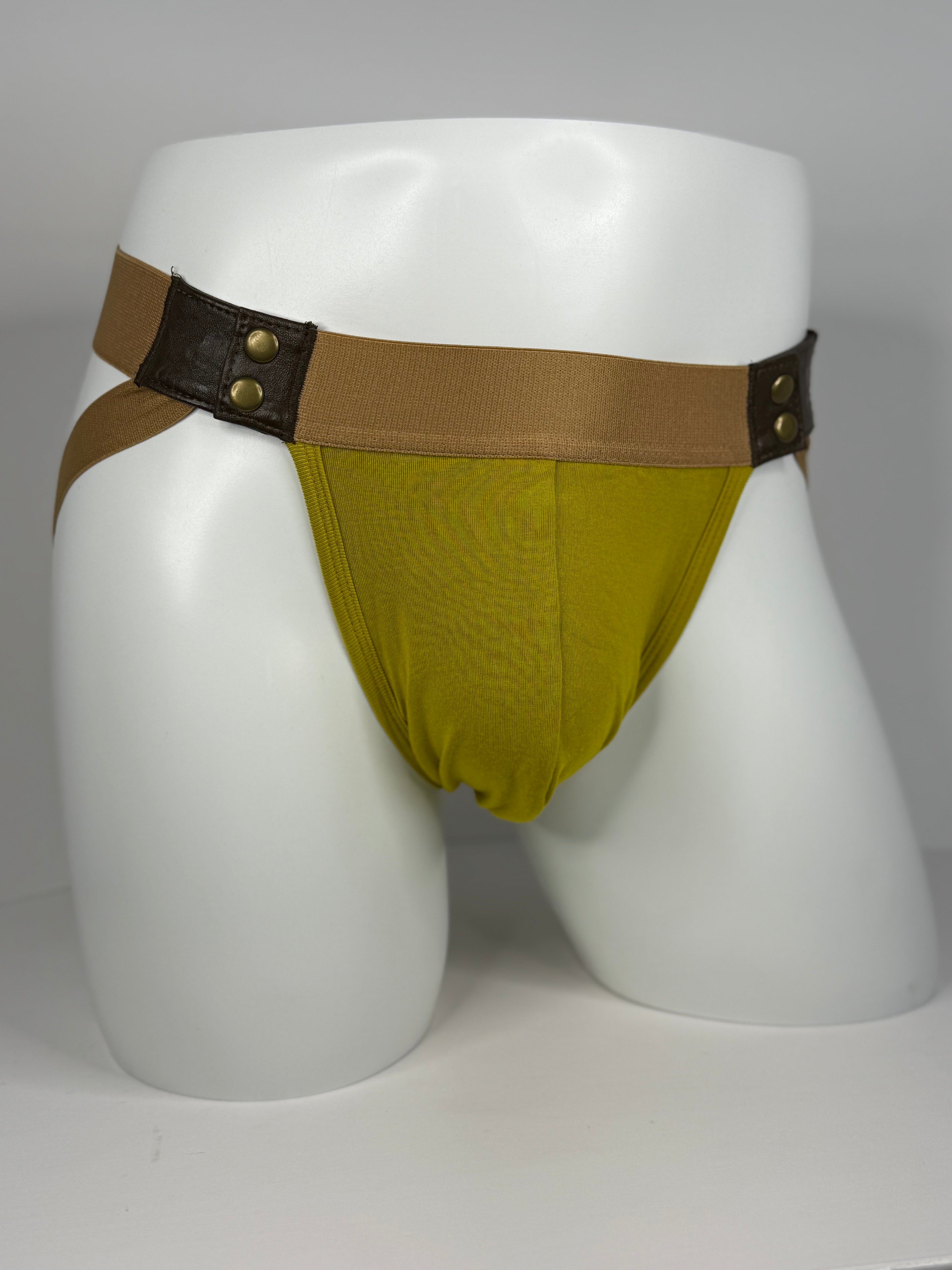 Luxury open back jockstrap for gay men by Jai Francis — Viewpoint style
