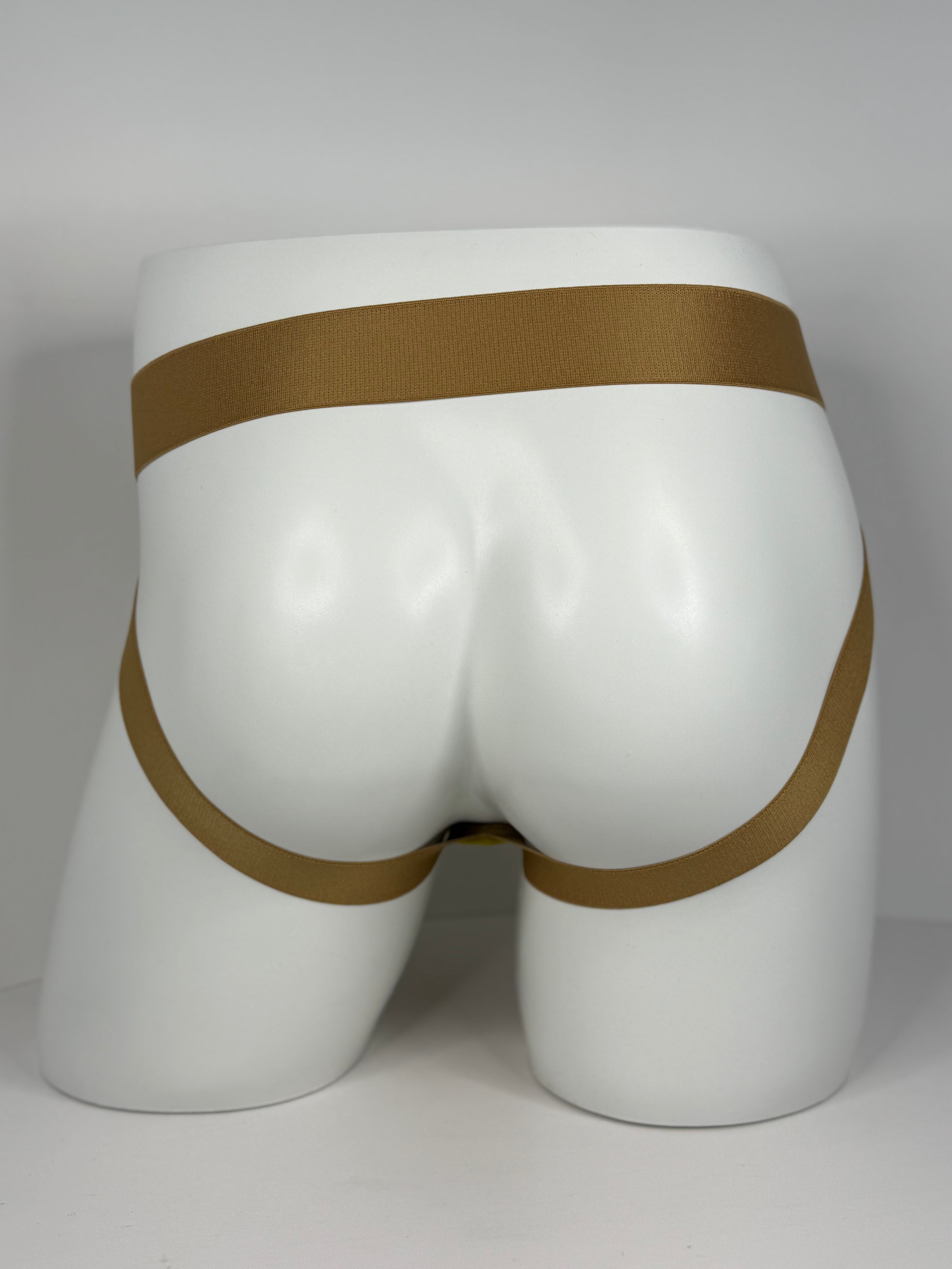 Luxury open back jockstrap for gay men by Jai Francis — Viewpoint style